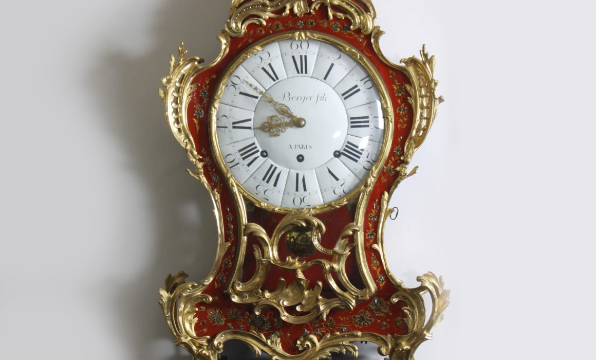 cartel clock Louis XV