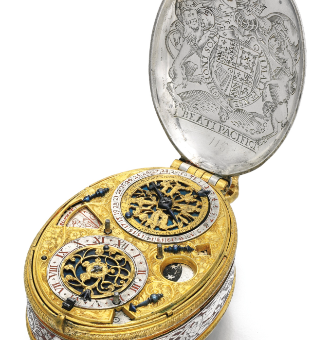 Renaissance astronomical watch by David Ramsay