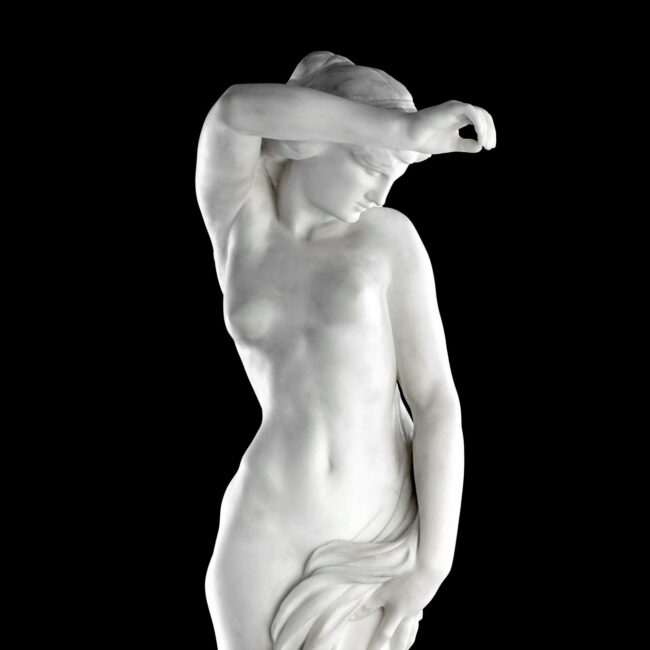marble sculpture representing Eve