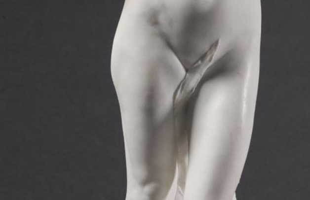 Marble sculpture of a female nude