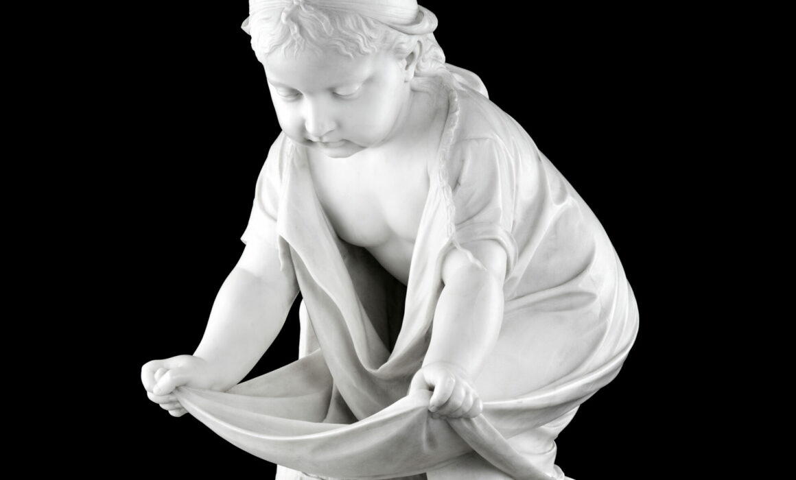 marble sculpture by Charles Fraikin