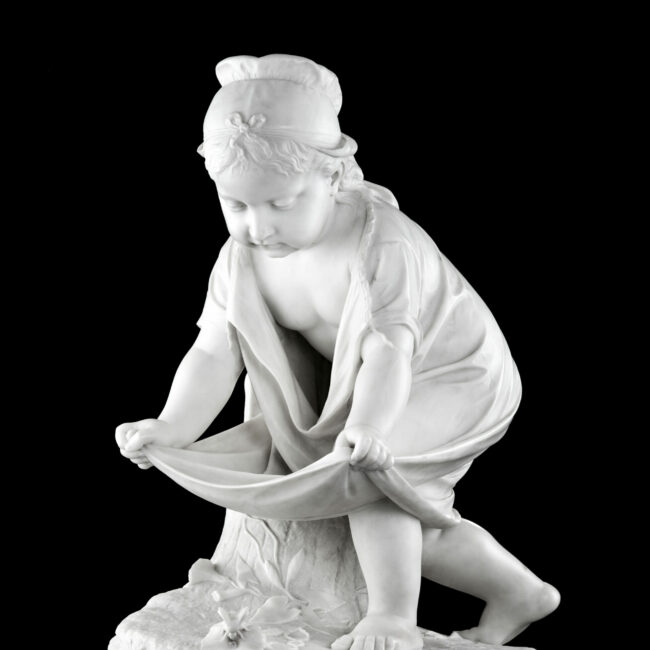 marble sculpture by Charles Fraikin