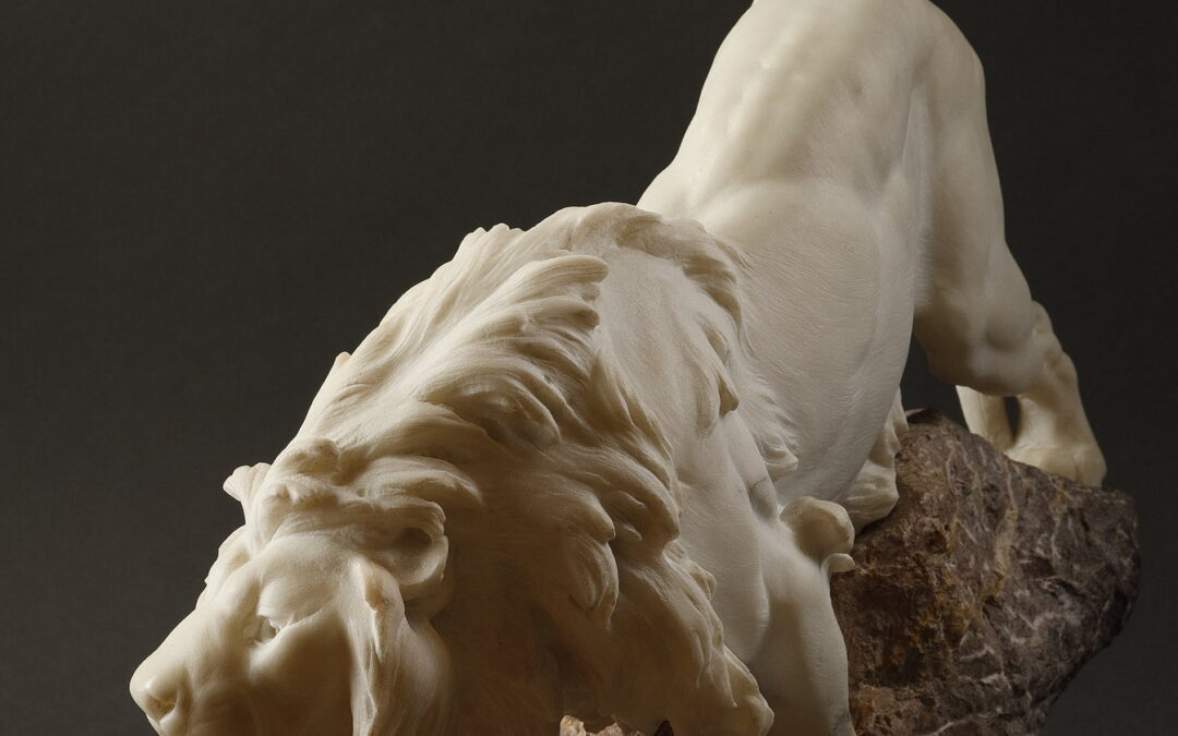 The Lion by Prosper Lecourtier
