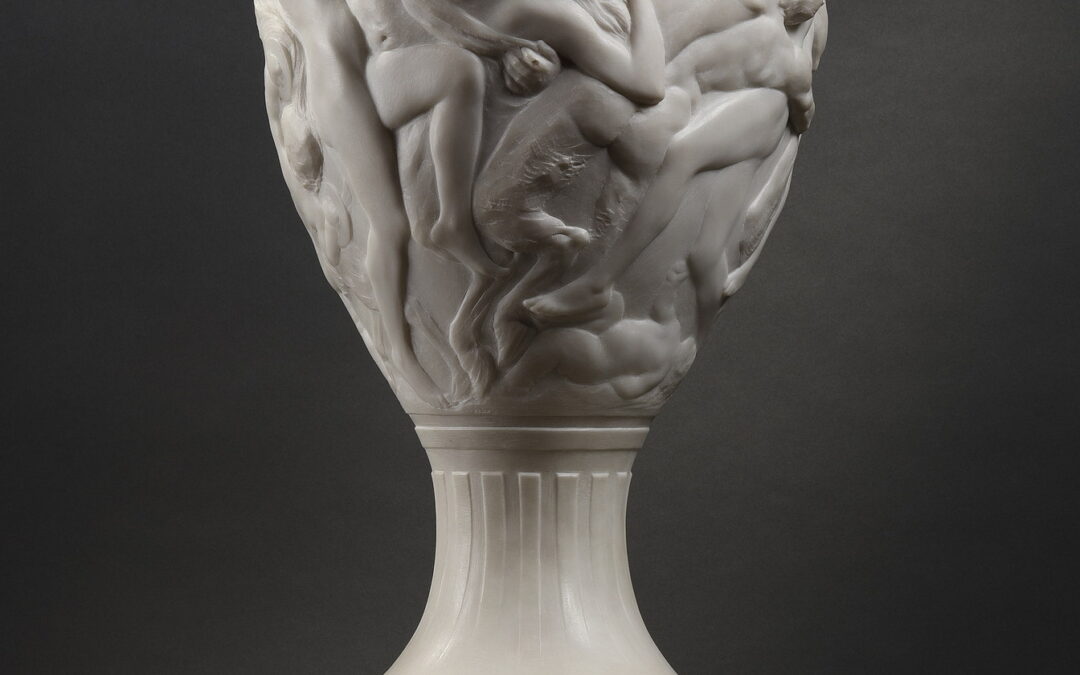 Bacchanal Vase by Godefroid Devreese
