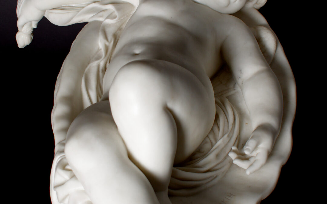 Love in the Cradle by Charles-Auguste Fraikin