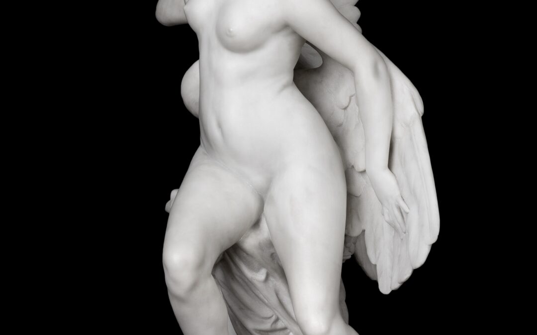 Leda and the Swan by Édouard Houssin